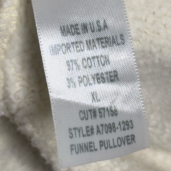 AGOLDE Womens Funnel Neck Snap Front Pullover - Picture 8 of 10